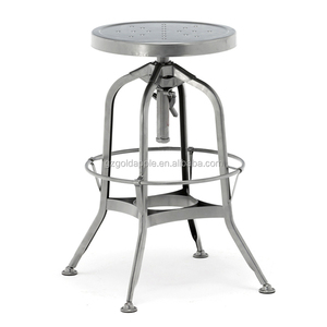 Gran oferta, taburetes de Bar de altura ajustable de Metal Industrial, taburete de Bar para el hogar, Bistros, <span class=keywords><strong>Toledo</strong></span>, Vintage - Product Image 5
