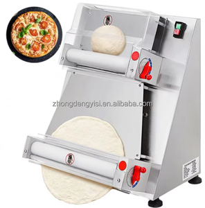 16-Inch Automatic Electric Pizza <b>Dough</b> Press & <b>Roller</b> Making <b>Machine</b> Commercial Bakery Equipment for Use - Product Image 4