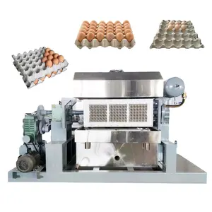 China Factory Directly 2000 pcs/h 3x4 Paper Pulp Small Egg Tray Making Machine