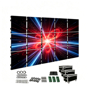 Location de stand d'exposition pour salon professionnel, mur vidéo LED P1.9 P2.6 P2.9 P3.91 P4.81 mm, écran LED de fond de scène à assemblage sans soudure - Product Image 5