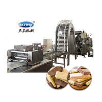 Ligne de production de gaufrettes OEM, machine automatique à gaufrettes, autres machines à snacks, équipement de boulangerie, prix d'usine
