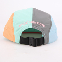 Casquette de camping 5 panneaux unie, non structurée, respirante, anti-UV pour enfants, garçons et filles, idéale pour les voyages et activités de plein air