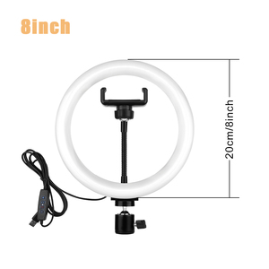 Mamen — anneau lumineux <span class=keywords><strong>LED</strong></span> de remplissage, taille 6/8/10/12 pouces, photo/vidéo de maquillage, nouvelle collection, création 2021 - Product Image 6