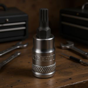 Enchufe Fervi con Inserto XZN de 6 Puntas para Llave Dinamométrica - Product Image 3