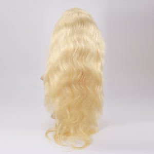 Perruque Full Lace Wig naturelle natuelles — ali queen Hair, perruques cheveux vierges, alignées à la cuticule, Lace transparente HD, couleur Blonde 613, cheveux humain vietnamien - Product Image 1