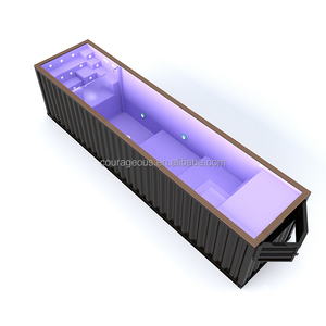 <span class=keywords><strong>Piscine</strong></span> conteneurisée avec spa, <span class=keywords><strong>piscine</strong></span> portable à double immersion et jacuzzi pour jardin extérieur et villa - Product Image 2