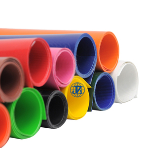 Telo in PVC Rivestito Impermeabile Grigio di Alta Qualità 550g 600g 650g 900 Gsm per Copertura Camion e <span class=keywords><strong>Tenda</strong></span> da Tetto - Product Image 6