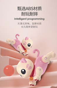 Robot télécommandé programmable à chargement intelligent pour animaux de compagnie jouet électrique à commande vocale chat pour garçons et filles comme cadeau - Product Image 6