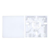 Boîtier de terminaison fibre optique 2 ports en plastique blanc, système de communication optique FTTH SC pour centre de données FO-FTB-001