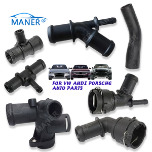 Conector <span class=keywords><strong>de</strong></span> Manguera <span class=keywords><strong>de</strong></span> Agua Refrigerante del Sistema <span class=keywords><strong>de</strong></span> Refrigeración del Motor MANER N90760601 para Audi VW - Product Image 3