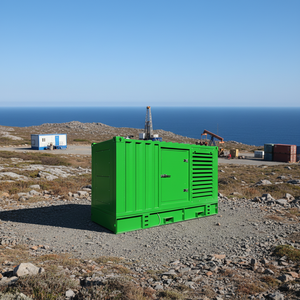 bibo Low Noise Open Frame Container Type 160kw 200KVA 800kw Generator Set 500kw 600kw 700kw for Remote 50Hz 1800 RPM - Product Image 1