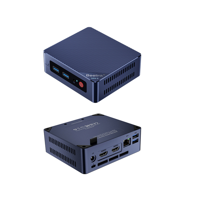 Beelink S12 PRO Intel N100 MINI PC DDR4 16G 500G SSD Windows11 Office Desktop MINI PCS