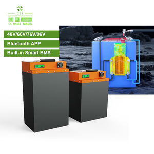 OEM 리튬 이온 충전 배터리 72V E바이크 배터리 리튬 이온 2KW 4KW <span class=keywords><strong>60V</strong></span> <span class=keywords><strong>40AH</strong></span> 전동 스쿠터 리튬 배터리 팩 - Product Image 2