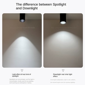 Spots LED modernes en aluminium, spots LED, spots LED CE & Rohs, spots de <span class=keywords><strong>plafond</strong></span> carrés, design de spots intelligents - Product Image 5