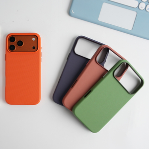 เคส L170 TechWoven รุ่นคลาสสิค หนังแท้ สำหรับ iPhone 12 13 14 15 16 17 Pro Max ป้องกันแรงกระแทก พร้อมแม่เหล็ก - Product Image 4
