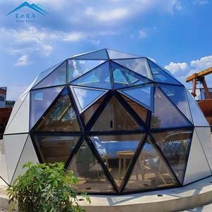 Chất lượng cao ngoài trời sang trọng glamping Lều tuyết Glass Dome lều cho khu nghỉ mát với phòng tắm - Product Image 1