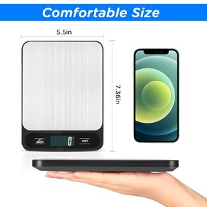 ChangXie <strong>5</strong> 10 15kg/1g Multifunction Digital Kitchen <strong>Scale</strong> Food Balance Stainless Steel Platform Cheap Kitchen <strong>Scales</strong> - Product Image 6