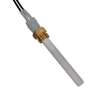 Pellet stove lighting ceramic resistor - ignitor with 3/8" GAS threaded connection