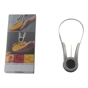2 en 1 — éplucheur manuel pour manga, machine à couper les aliments, en acier inoxydable - Product Image 6