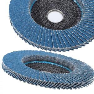 All'ingrosso disco abrasivo a disco con aletta curva di zirconio di alta qualità per la macinazione di metallo e acciaio inox con campione gratuito - Product Image 6