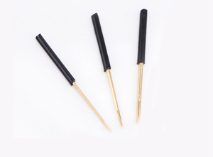 Gold Coated Microblading Needles 3R 5R Shading Nano Blades Anti Allergy PMU Eyebrow Tattoo Tools - Product Image 6