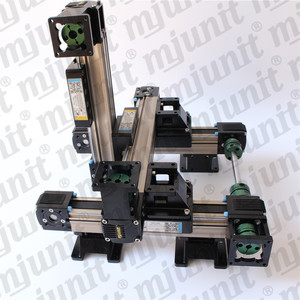 Table linéaire à glissière réciproque à grande portée avec rail de guidage automatique Mjunit, axe XYZ, table à glissière transversale revêtue de colle, pour la sculpture - Product Image 5