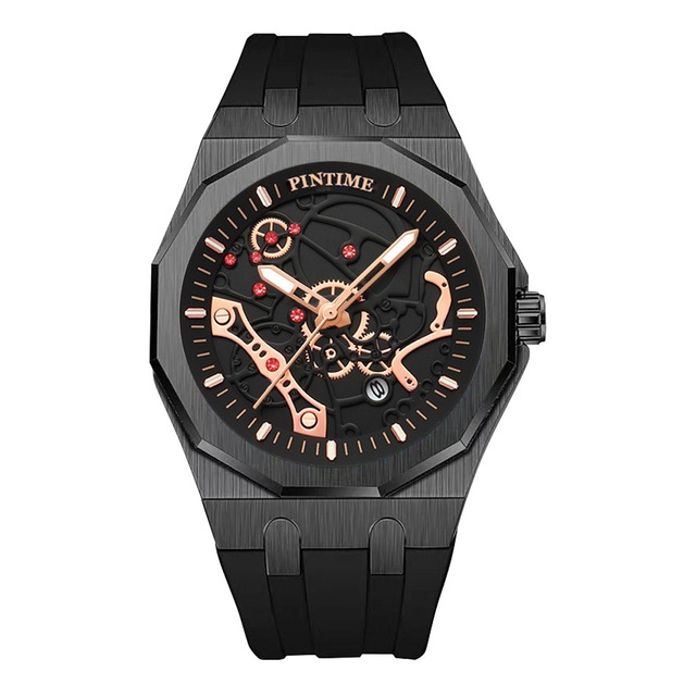 PINTIME Top Brand Watch for Men Luxury Quartz Watches Men Wrist Sport Clock Calendar Waterproof Watch Men Relogio Masculino