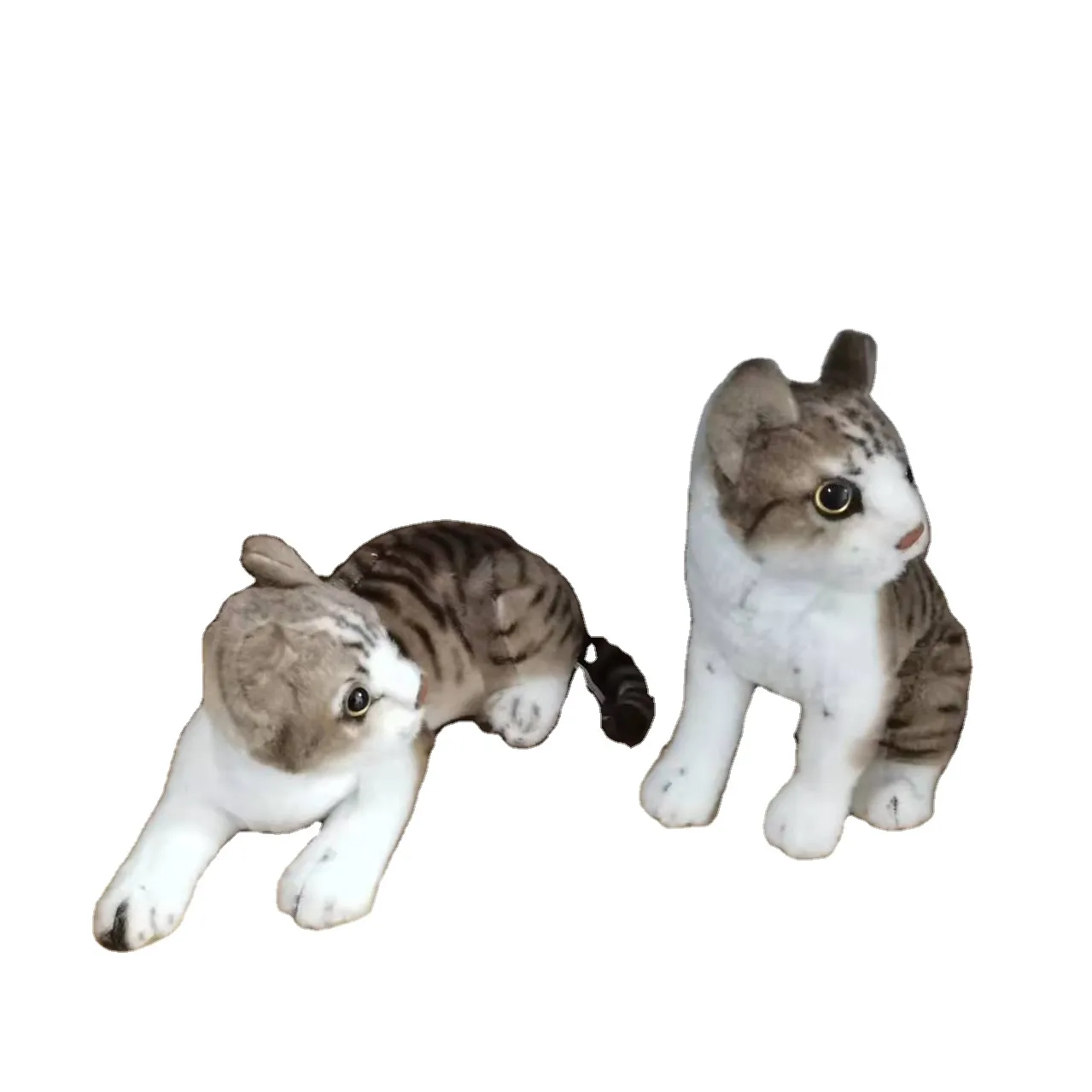 Boneka Binatang Ukuran Besar Boneka Bantal Sofa Kucing Lucu Dekorasi Rumah Lembut Tubuh Panjang Bentuk Kucing Memeluk Bantal Mewah