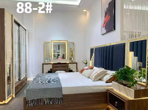 Set <span class=keywords><strong>Camera</strong></span> <span class=keywords><strong>da</strong></span> <span class=keywords><strong>Letto</strong></span> Moderno 5 Pezzi King Size in MDF, Pronto per la Consegna 2026, Arredamento per la Casa - Product Image 5