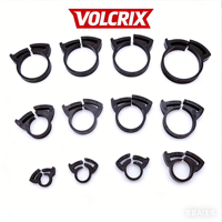 Collier de serrage en nylon non réglable VOLCRIX, à serrage robuste, pour tuyau en plastique
