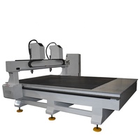 Routeur CNC à double tête MVIP MP-1825 pour le travail du bois, machine de gravure et de découpe haute précision à 3 axes pour le bois, le PVC et les panneaux acryliques