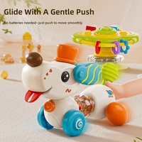 Jouet éducatif multifonctionnel et détachable pour volant, table à manger pour bébé, toupie à ventouse pour chiot