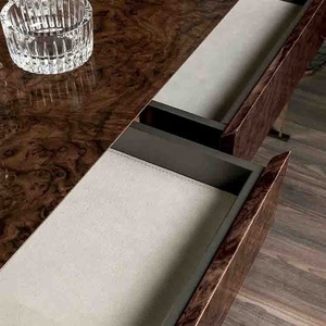 Tables consoles extensibles modernes en marbre doré Zhida pour hôtel et maison, meubles de <span class=keywords><strong>luxe</strong></span> pour salon et salle à manger - Product Image 5