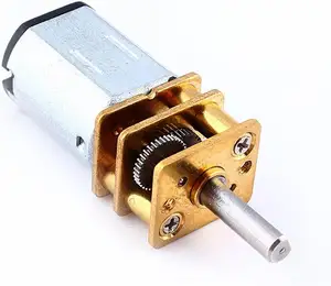 Micro DC 6V 12V Speed Reduction Motor Metal Gearbox N20 Shaft Reduction Gear Motor for RC Car