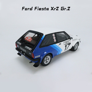 <span class=keywords><strong>OTTO</strong></span> Mobile 1/18 Modèle De Voiture Moulé Sous Pression Fiesta XR2 GR.2 Collection Édition Résine Modèle De Voiture - Product Image 4
