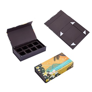 Custom Printing High Quality Exquisite <b>Gift</b> Packaging Foldable Rigid Cardboard <b>Magnetic</b> <b>Box</b> - Product Image 3