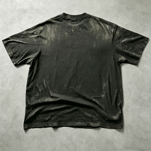 Wholesale Custom LOGO Printed High Quality Vintage Graphic Oversized Heavyweight Cotton Black O-Neck Acid Wash Men's T <b>Shirt</b> - Product Image 4