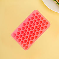 Nouveau moule en silicone jetable écologique 3D en forme de nuage à 55 cavités pour la décoration de chocolat, de bonbons, de biscuits, de gâteaux, outils de pâtisserie