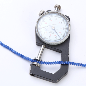 Perles de pierre de lune arc-en-ciel naturelle WENCHI Modèle 2582 Pierres précieuses rondes polies 8 mm Hauteur 3 mm Agate minérale bleu clair Optique - Product Image 2