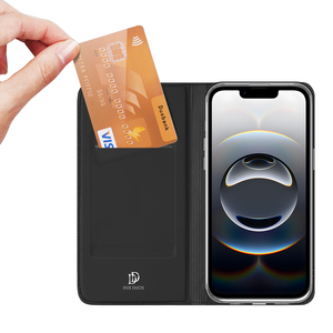 DUX DUCIS-<span class=keywords><strong>Funda</strong></span> de teléfono tipo billetera táctil para <span class=keywords><strong>iPhone</strong></span> 16E Pro Max 15 Plus 14 13 12 11 7 8 <span class=keywords><strong>SE</strong></span>, fundas de <span class=keywords><strong>libro</strong></span> magnéticas a prueba de golpes - Product Image 3
