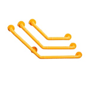 Barre d'appui en L antidérapante à 135 degrés Ji Tu, 60 cm x 40 cm, en plastique et acier inoxydable, pour la sécurité des personnes âgées et handicapées dans la salle de bain - Product Image 4