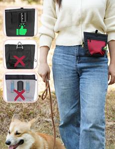 Free sample Magnetic Closure <b>Dog</b> Treat <b>Pouch</b> For <b>Training</b> Treat Snack Bags Reward <b>Pouch</b> <b>Dog</b> Treat Carrier Holder With Clip - Product Image 5