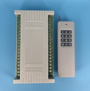 สวิตช์ควบคุมระยะไกล IR 12 ช่อง AC 220V ไร้สาย APAC-12S - Product Image 2