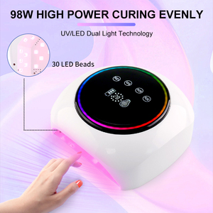 Lámpara de Uñas LED UV con 30 Luces LED de Gradiente, Secador de Esmalte de Gel de Secado Rápido para una Curación Uniforme de la Manicura - Product Image 5