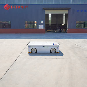 Robot AGV Industrial Autónomo de Larga Distancia con Certificación CE/ISO9001, Equipo de Manipulación de Materiales para Transferencia de Placas de Acero - Product Image 5