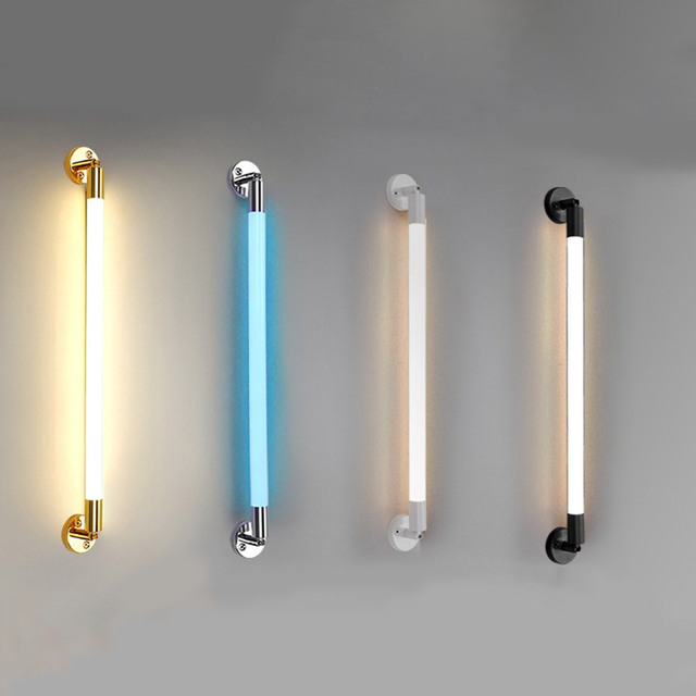 220V Modern LED Wall Light Tube 30cm 60cm 90cm 120cm LED Porch Wall Home Hotel Restaurant Decoration Wall Lamp Lights