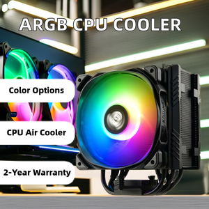 ซีพียูคูลเลอร์ ZeroMaster คุณภาพสูง RGB LED ARGB ระบายความร้อนด้วยอากาศ 4 พิน ฮีทไปป์ 12V ทองแดง สำหรับโปรเซสเซอร์เกมมิ่ง - Product Image 4