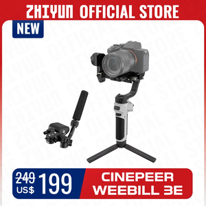 ZHIYUN-estabilizador <span class=keywords><strong>de</strong></span> Camara Oficial CINEPEER WEEBILL 3E, cardan <span class=keywords><strong>de</strong></span> mano <span class=keywords><strong>de</strong></span> <span class=keywords><strong>3</strong></span> <span class=keywords><strong>ejes</strong></span>, Gimbals para camaras DSLR sin espejo - Product Image 1