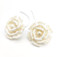 6cm 8cm Belle Fleur Diffuseur Fleurs À La Main Sola Bois Fleur
