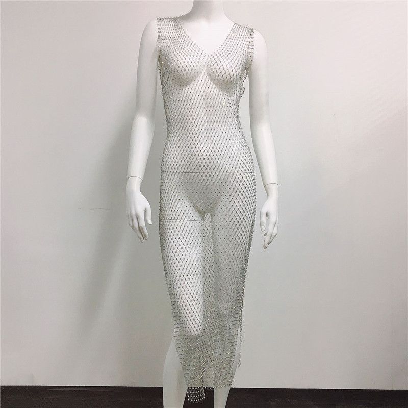 V-Neck-silver
